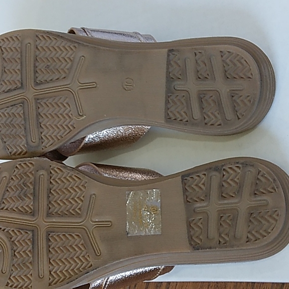 Verano Rio Sandals size 10 ROSE GOLD - Picture 3 of 5
